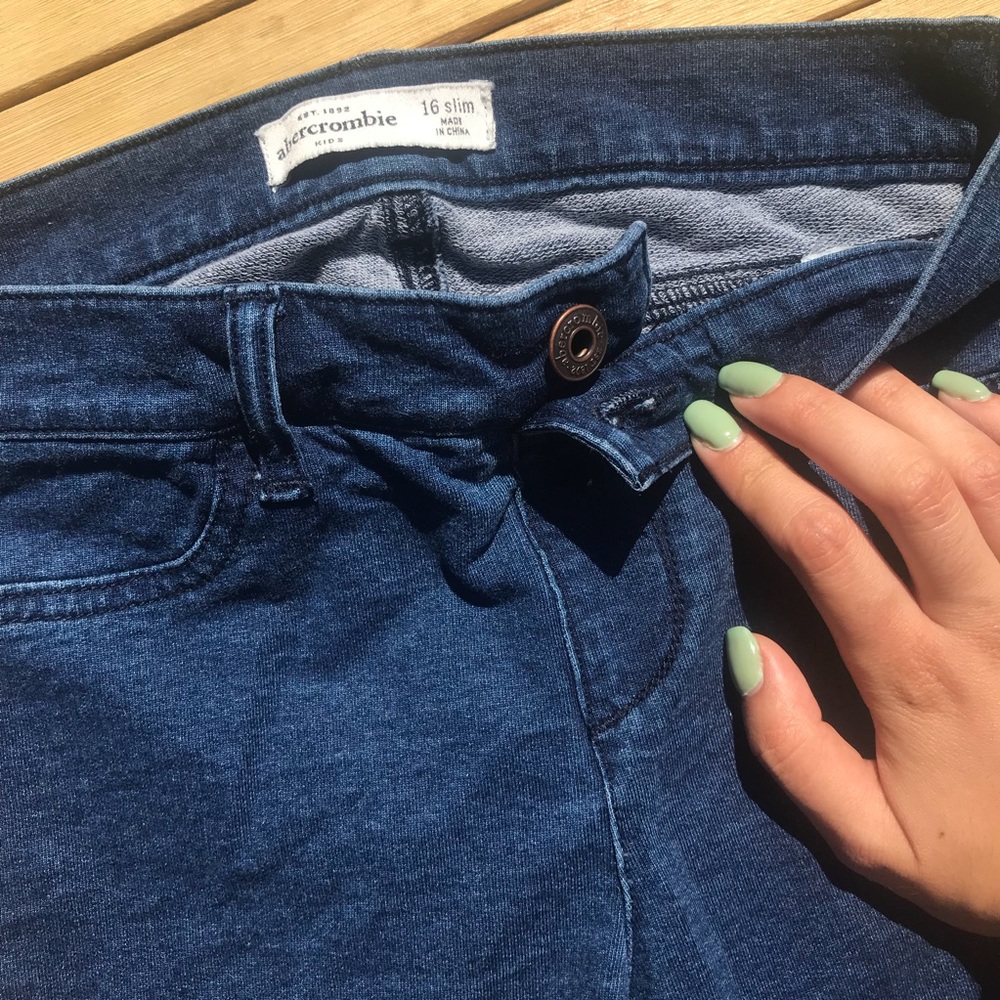 A&F no zipper extra soft jeggings